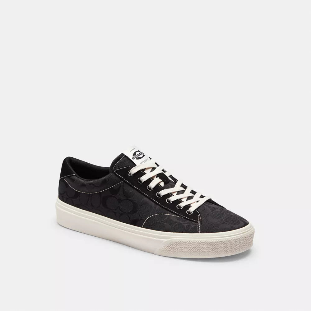 Skate Sneaker In Signature Jacquard - Black/Chalk