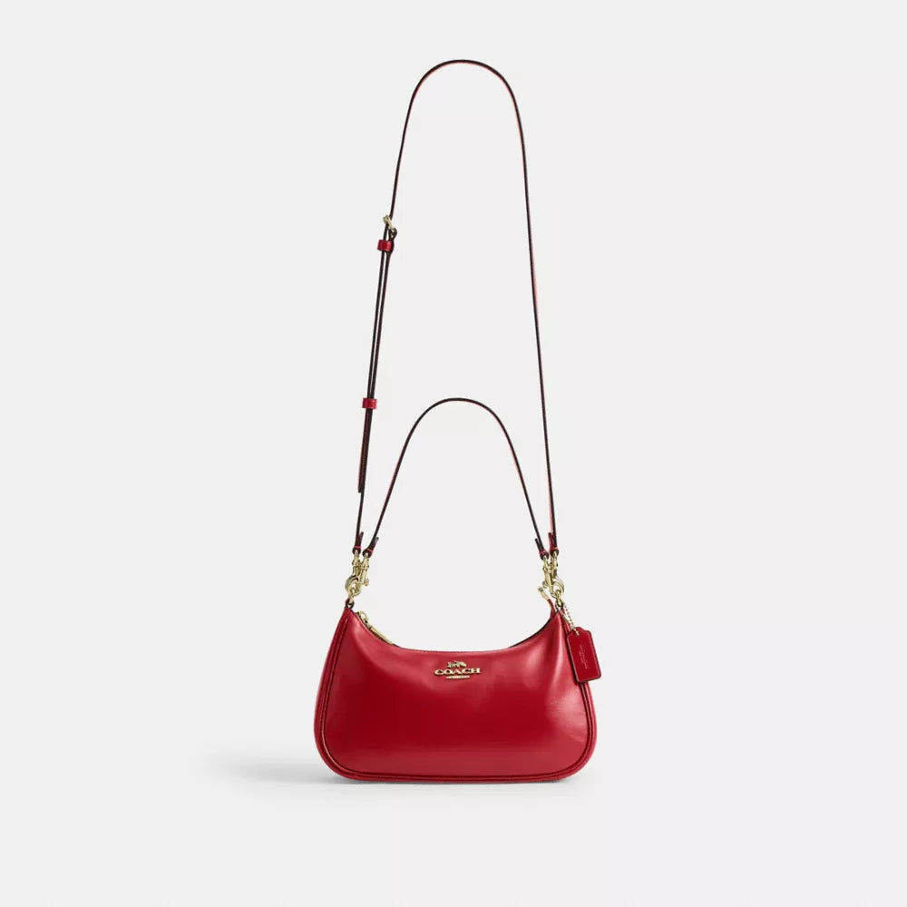 Soft Teri Shoulder Bag - Gold/Poppy