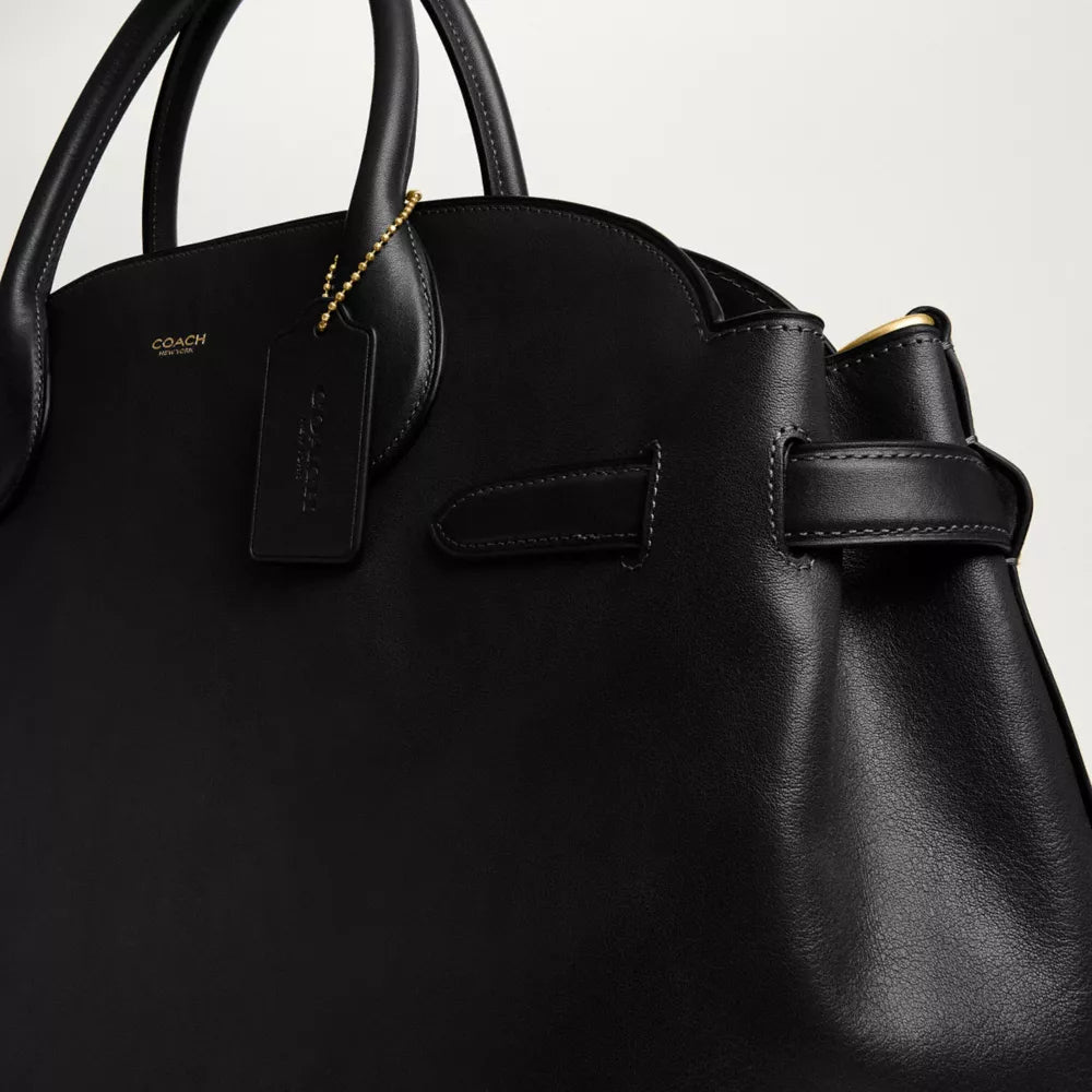 Soft Empire Carryall Bag 48 - Smooth Leather/Brass/Black