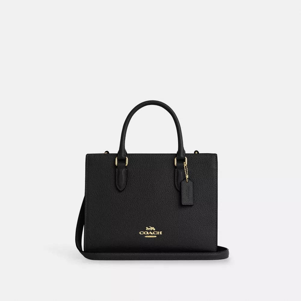 Maggie Small Tote Bag - Gold/Black
