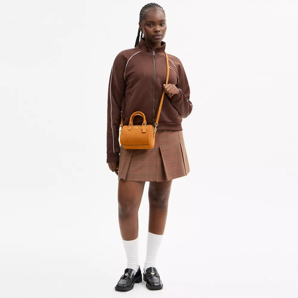 Mini Rowan Crossbody Bag - Gold/Marigold