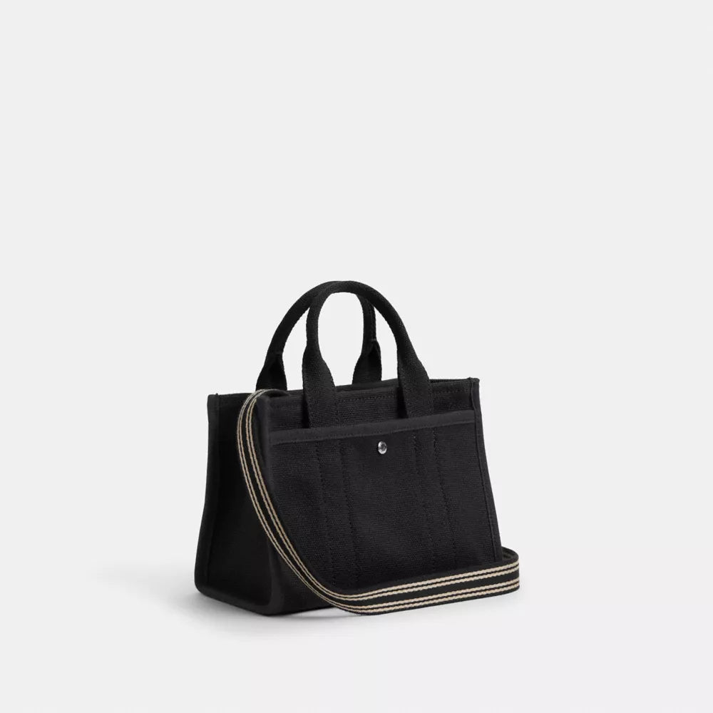 Cargo Tote Bag 20 - Canvas/Silver/Black