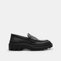 Loafer With Signature Print - Black