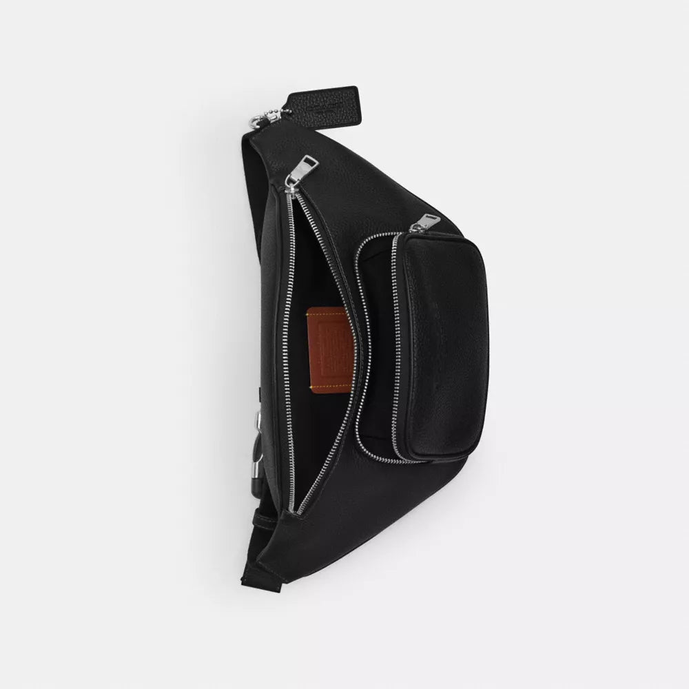 Travis Belt Bag 35 - Silver/BLACK