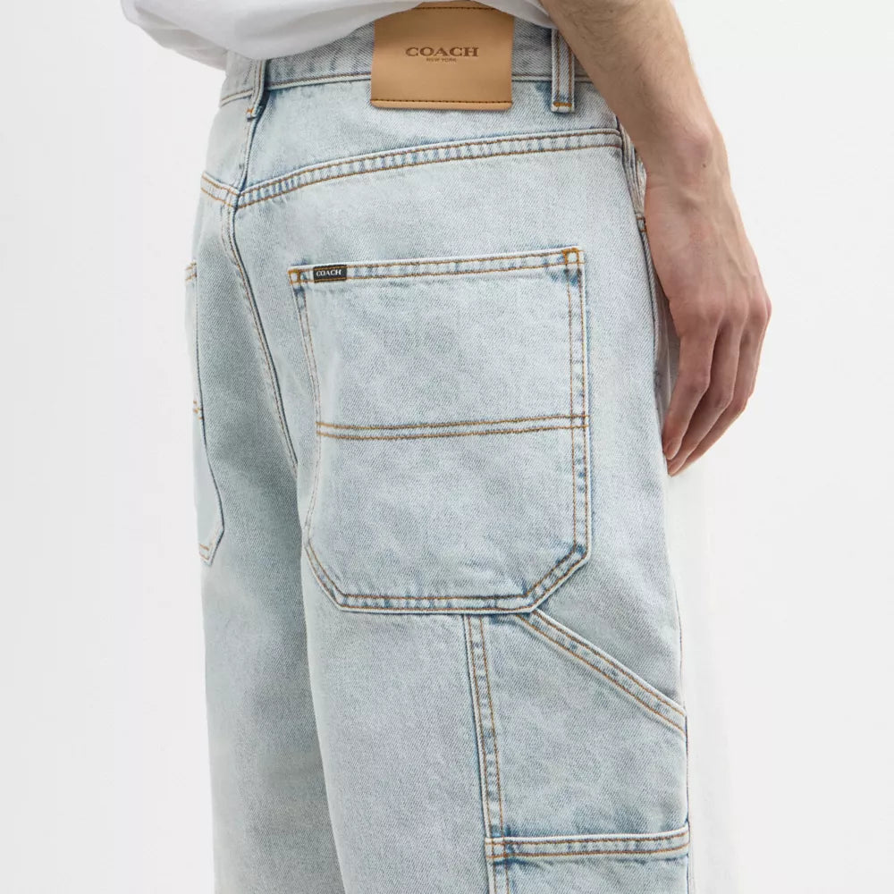 Signature Denim Shorts - East River Wash
