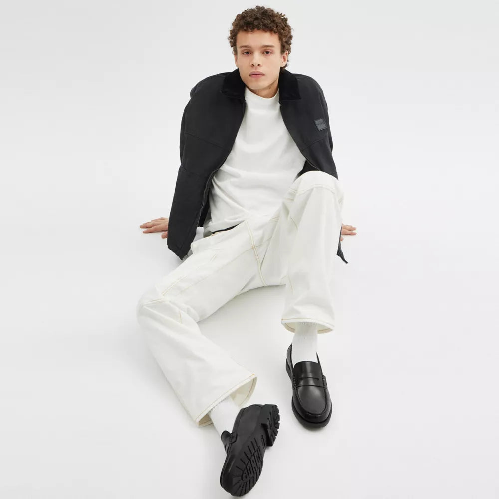 Reagan Penny Loafer - Black