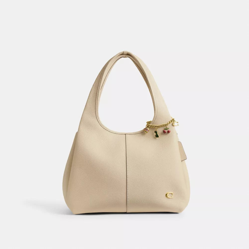 Motif Chain Bag Charm - Metal/Brass/Multi