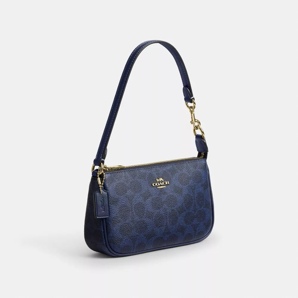 Nolita 19 In Signature Canvas - Signature Canvas/Gold/Navy