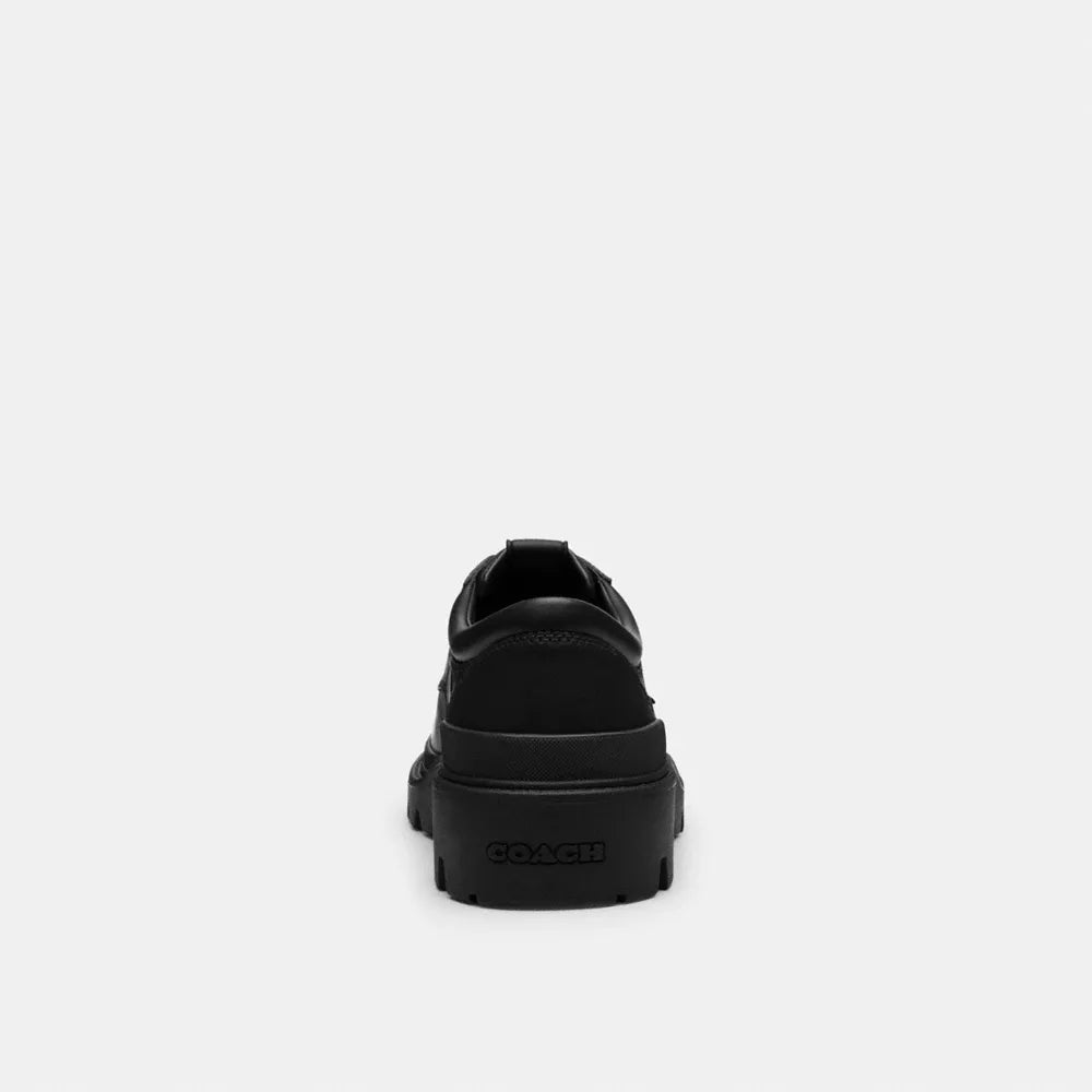 Cameron Derby In Signature Leather - Black