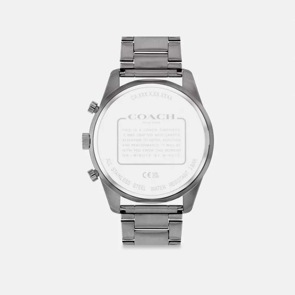 Cole Watch, 44MM - Dark Grey