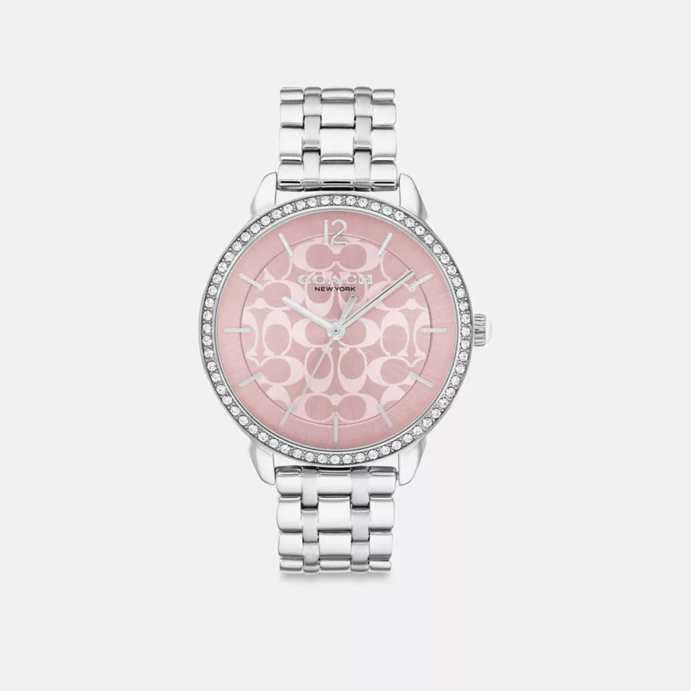 Olivia Watch, 36MM - Stainless Steel