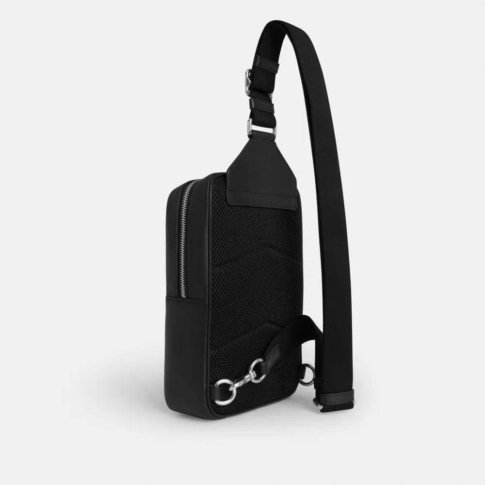 Ray Pack 17 In Signature Canvas - Signature Canvas/Silver/Black Signature