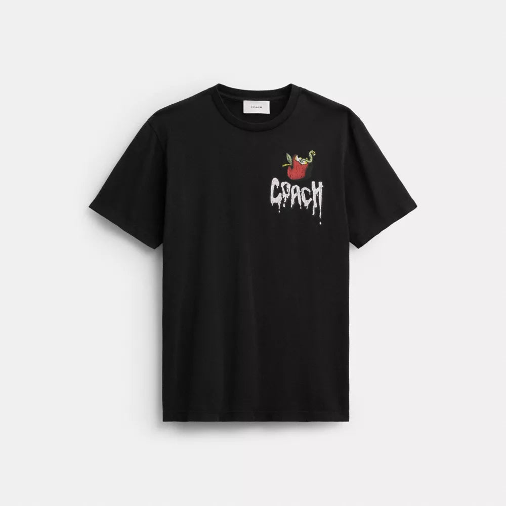 Apple Classic T-Shirt In Organic Cotton - Black