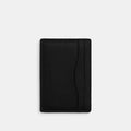 Card Case With Money Clip - Gunmetal/Black