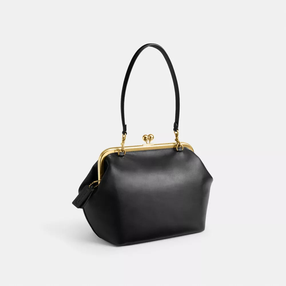 Kisslock Frame Bag 27 - Brass/Black