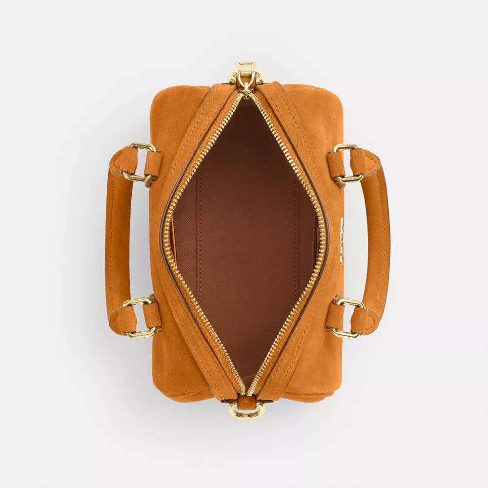 Mini Rowan Crossbody Bag - Gold/Marigold