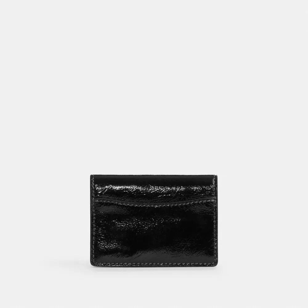 Card Case With Charms - Silver/Black