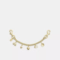 Gold Swagger Chain With Charms - Gold/Gold