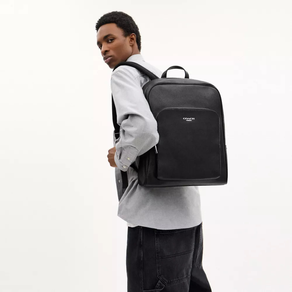 Aiden Backpack - Silver/Black