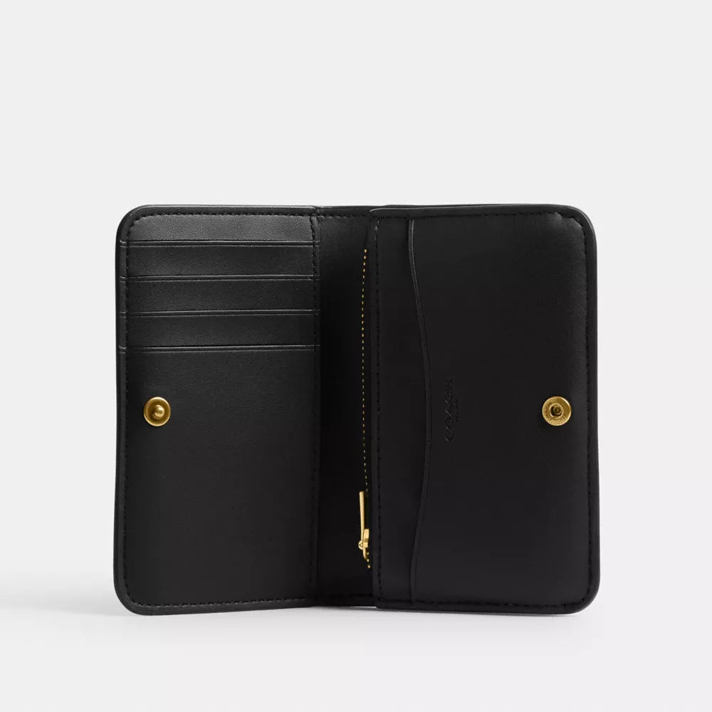Essential Slim Card Case - Brass/Black