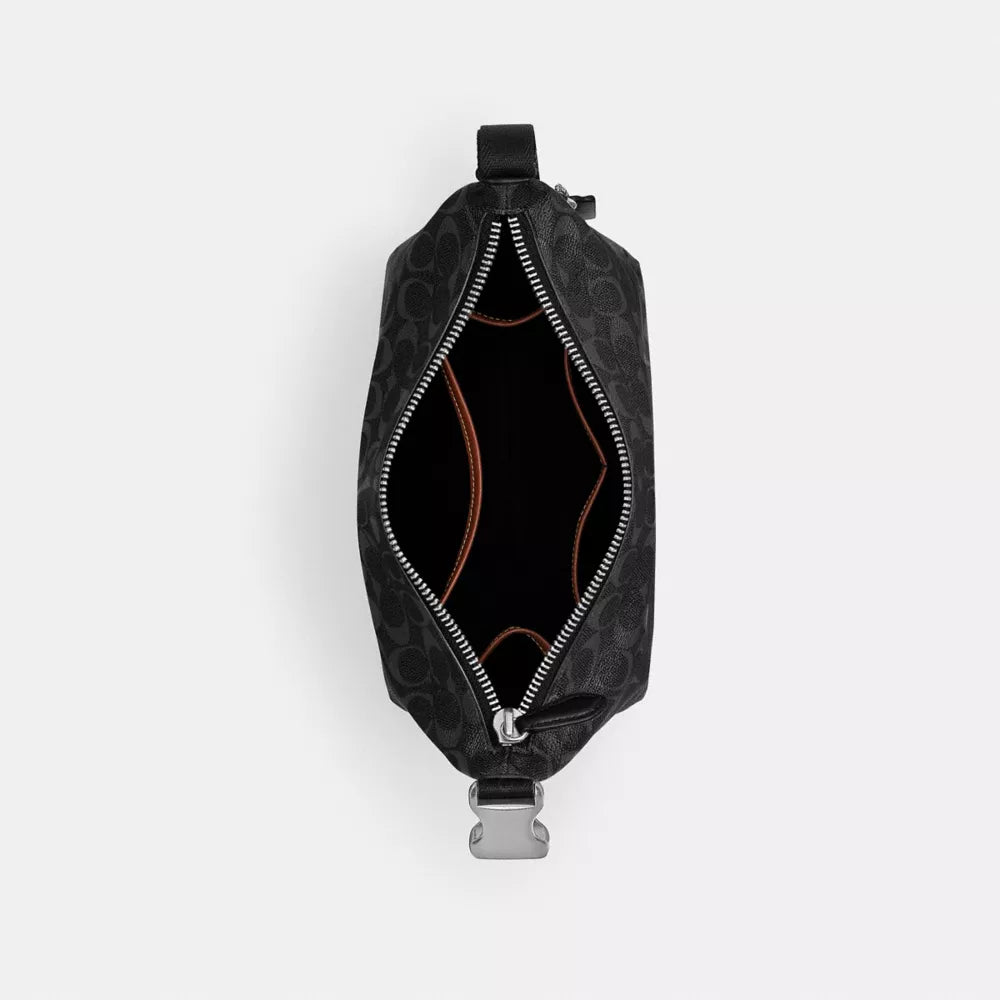 Travel Kit With Speedclip In Signature Canvas - Signature Canvas/Black Signature