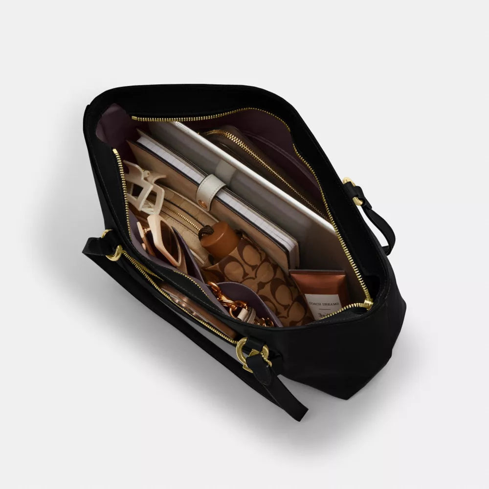 Station Tote Bag - Gold/Black