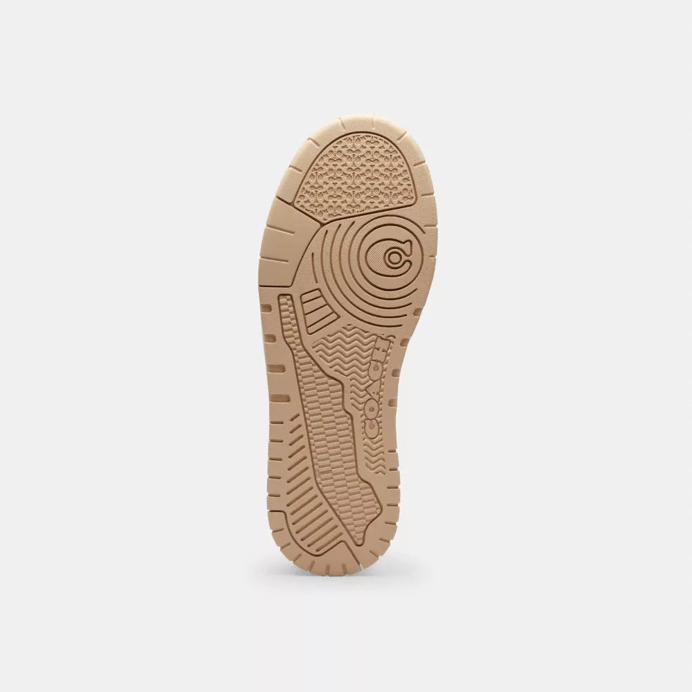 Soho Sneaker With Patent Signature - Candy Pink/Light Beige