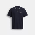 Signature Trim Polo - Navy