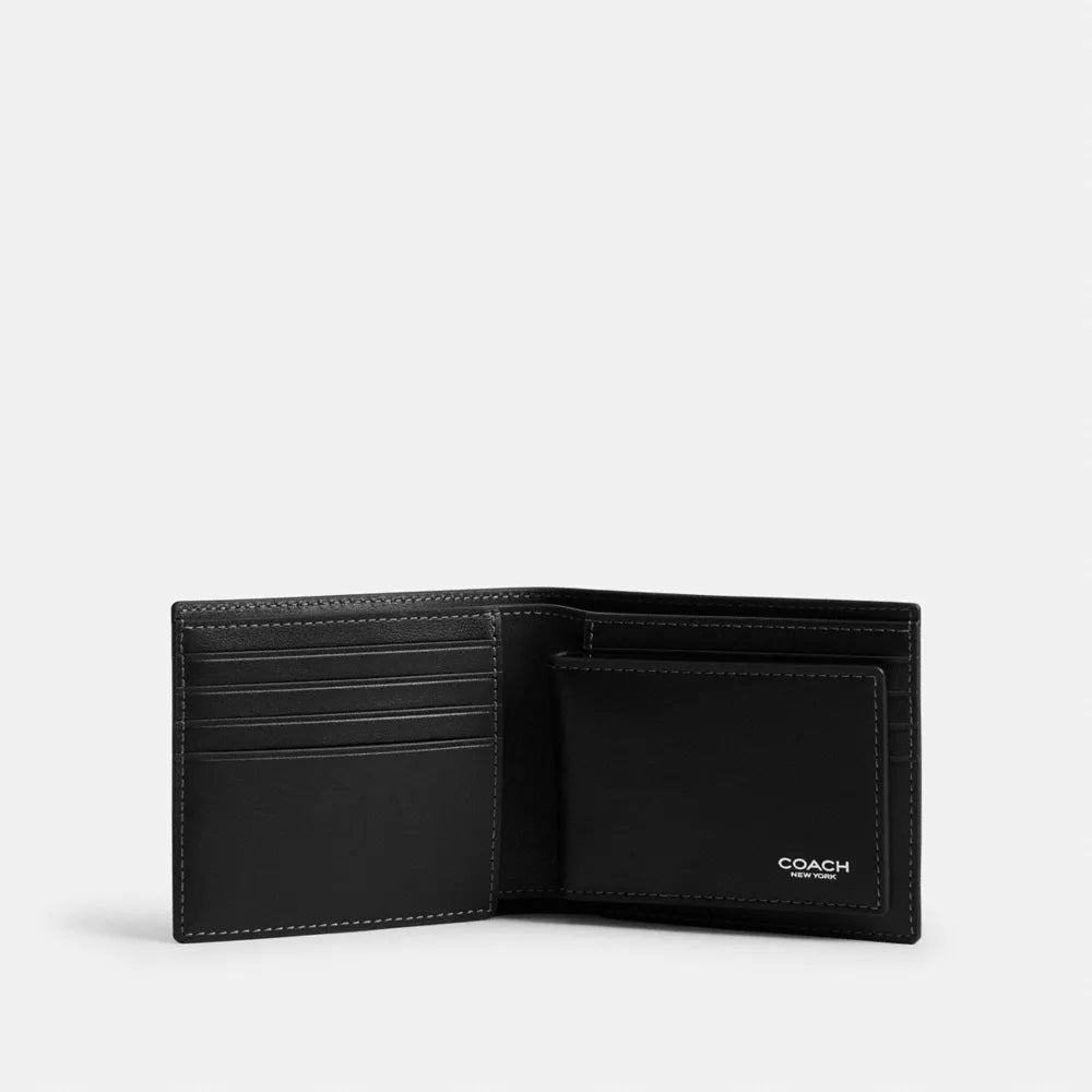 3-In-1 Wallet With Ellie Graphic - Black