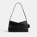 Chelsea Shoulder Bag 30 - Natural Grain Leather/Brass/Black