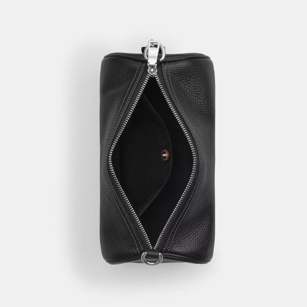 Andre Barrel Bag 24 - Silver/Black