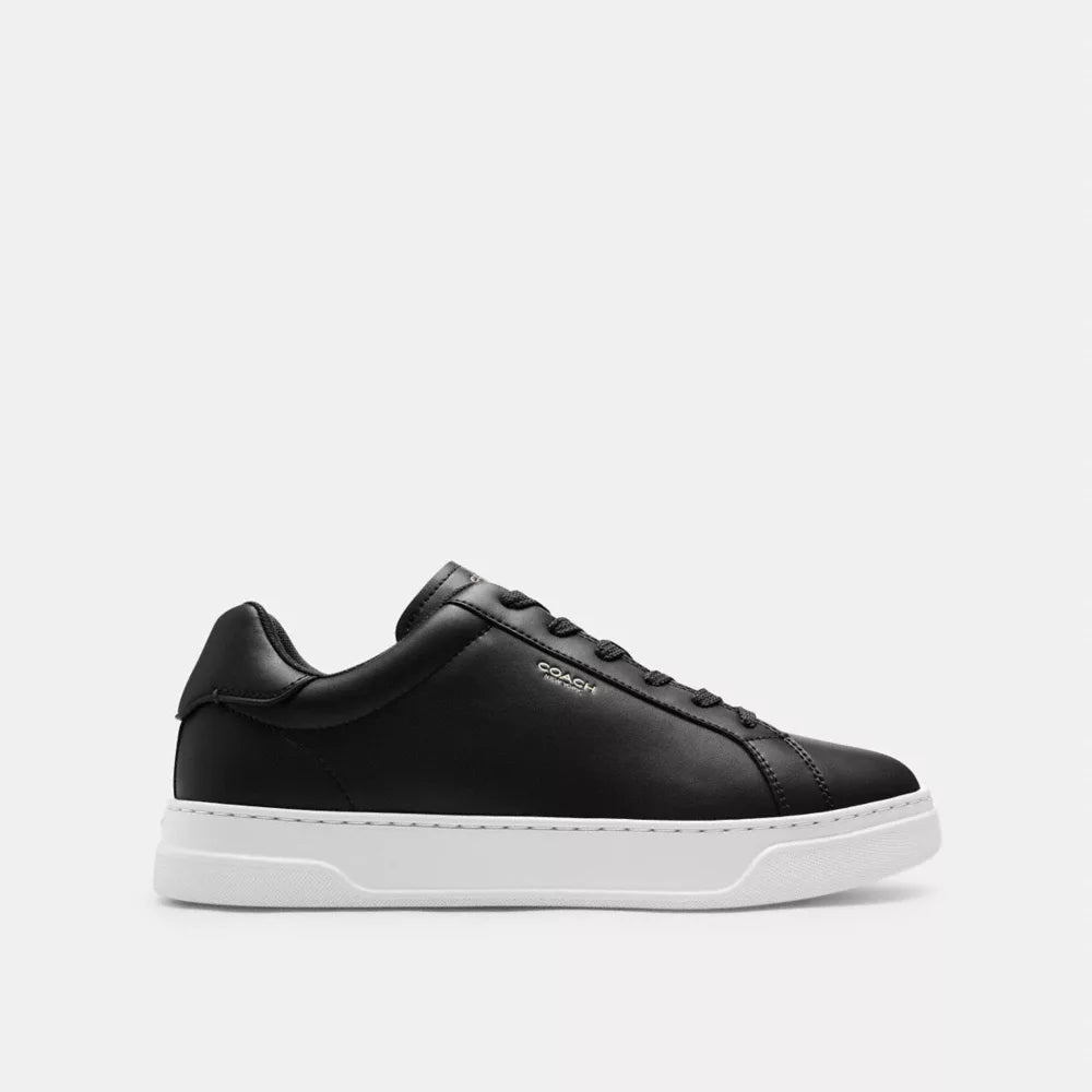 High Line Sneaker - Coated Canvas/Black