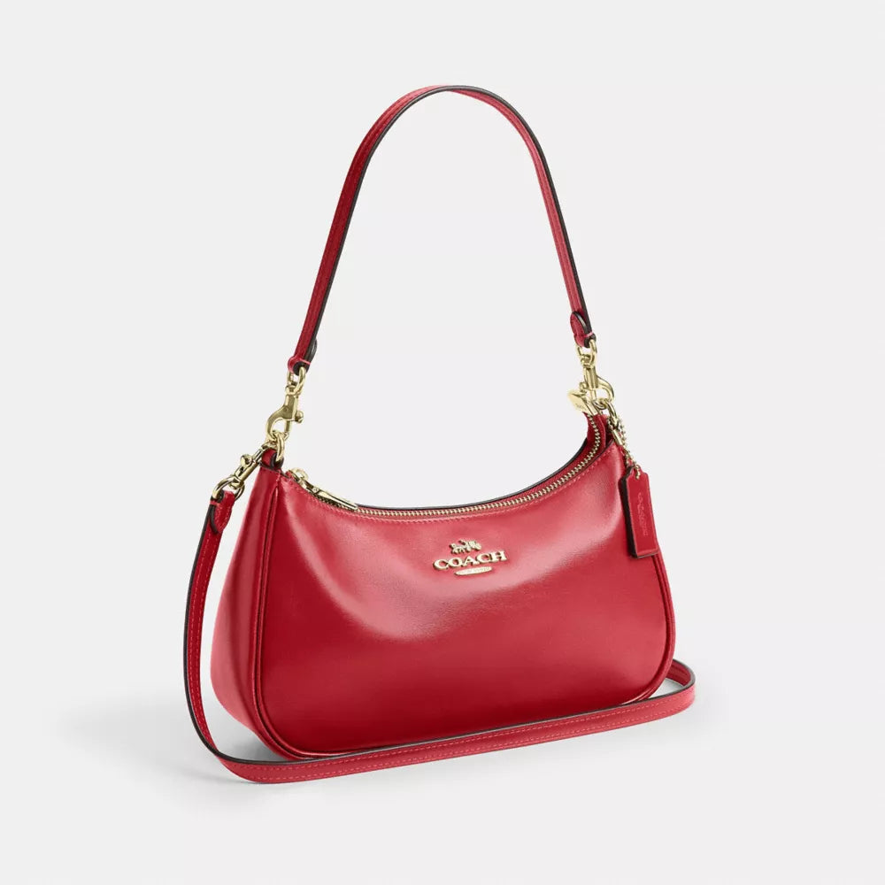 Soft Teri Shoulder Bag - Gold/Poppy