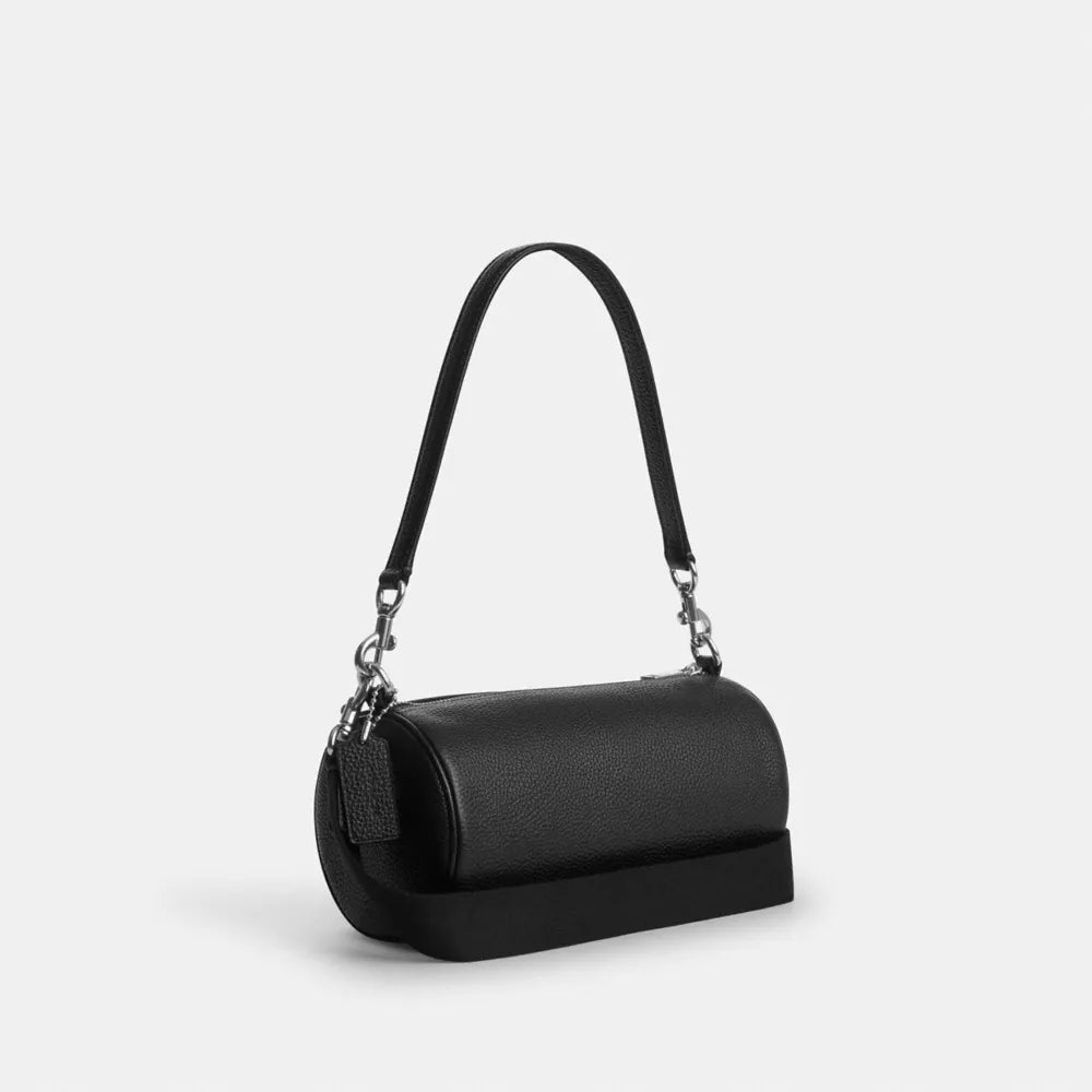Andre Barrel Bag 24 - Silver/Black