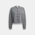 Signature Button Down Cardigan - Grey
