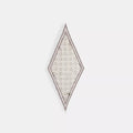 Signature Silk Diamond Scarf - Bone