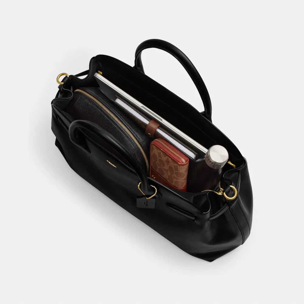 Soft Empire Carryall Bag 48 - Smooth Leather/Brass/Black