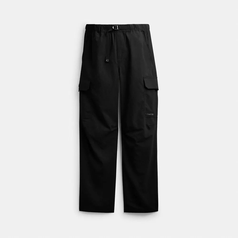 Nylon Utility Pants - Black