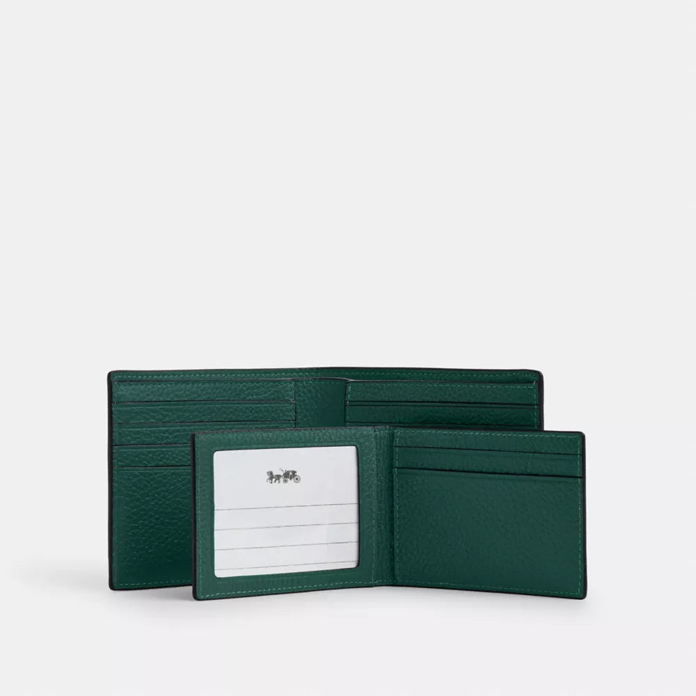 3-In-1 Wallet - Emerald/Emerald