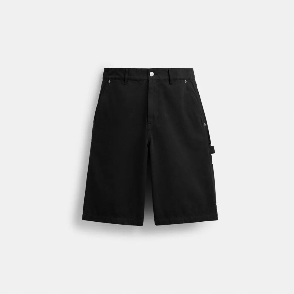 Canvas Shorts - Black