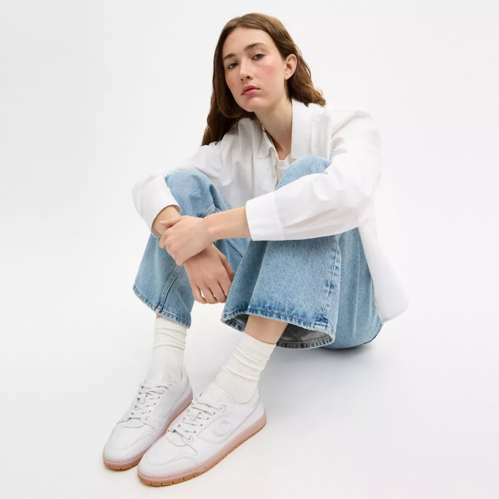 Soft Soho Sneaker - White/Chalk
