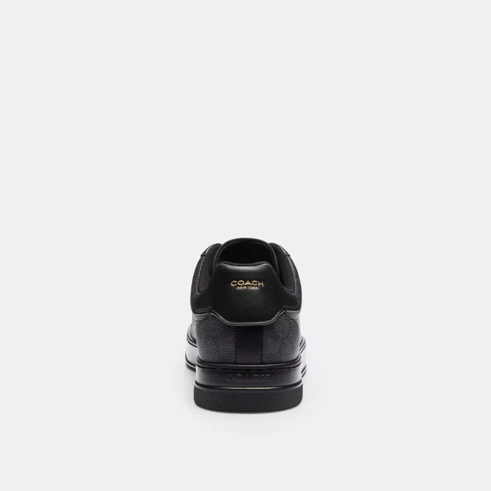 High Line Sneaker In Signature Canvas - Graphite/Black