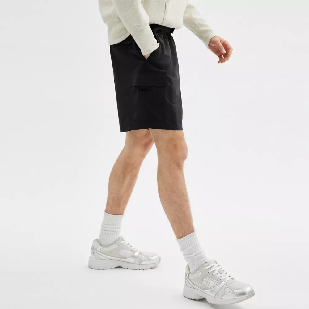 Nylon Utility Short In Recycled Nylon - Black