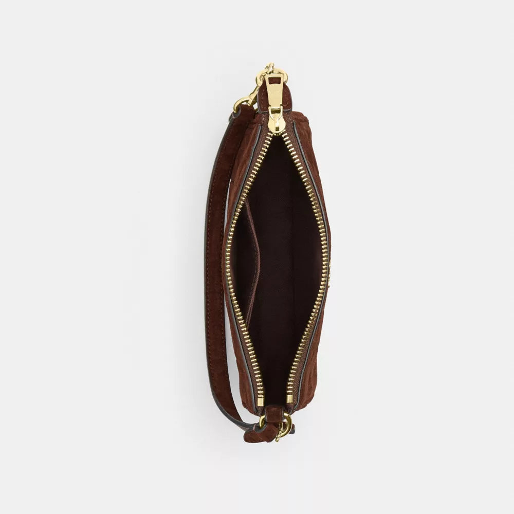 Nolita 19 - Embossed Crocodile/Gold/Maple