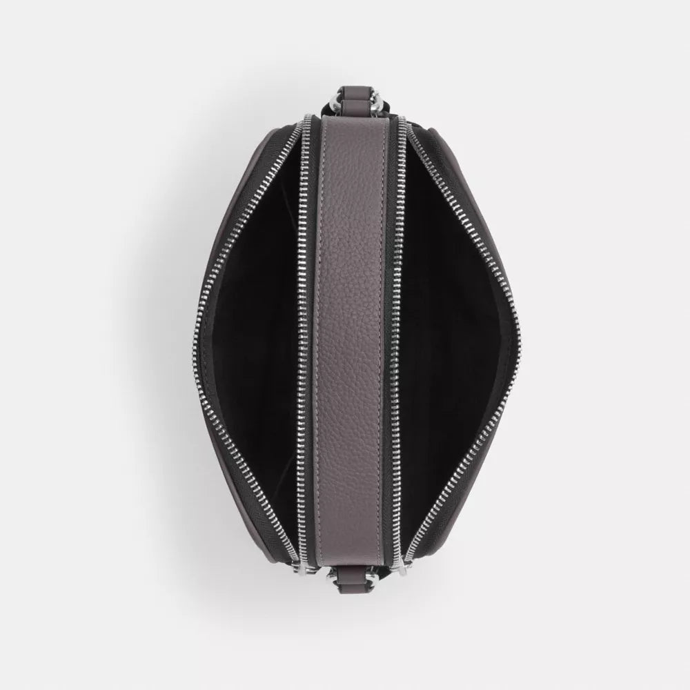 Graham Crossbody Bag - Silver/Graphite
