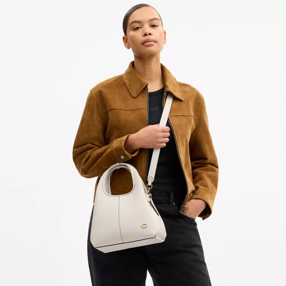 Lana Shoulder Bag 23 - Brass/Chalk
