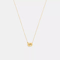 Interlock Pendant Necklace - Gold