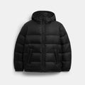 Tonal Signature Down Jacket - Black