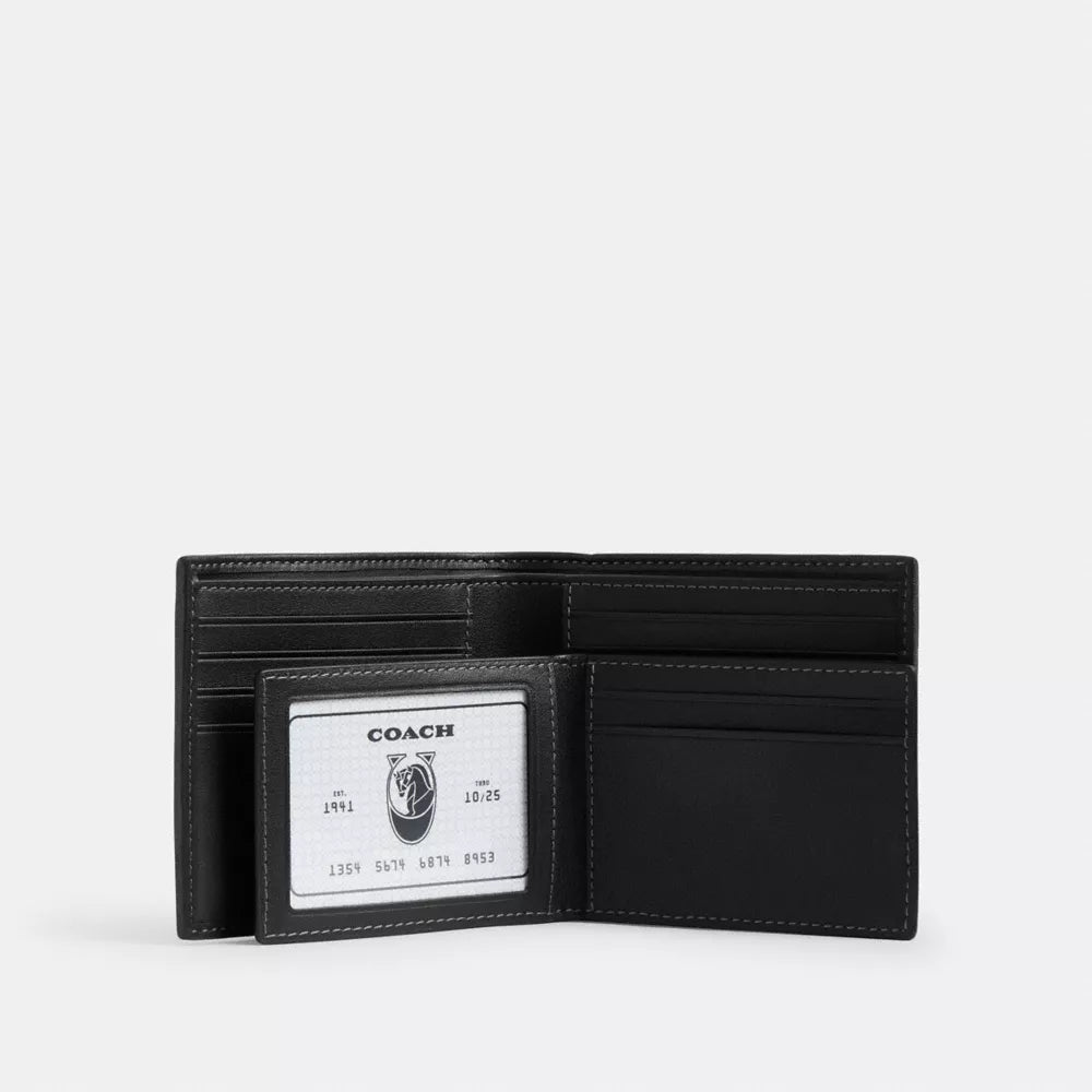3-In-1 Wallet In Loved Signature Denim - Denim/Light Indigo