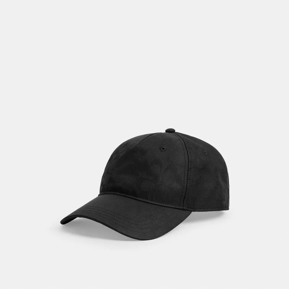 Tonal Signature Baseball Hat - Black